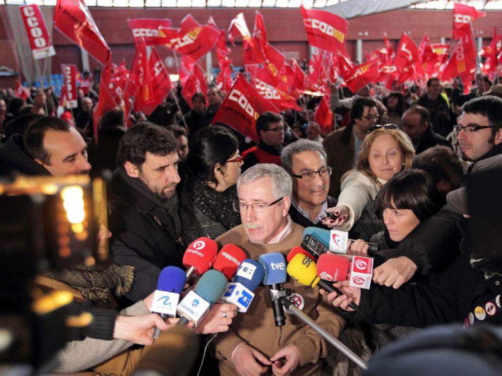 Toxo, en la asamblea de Valencia