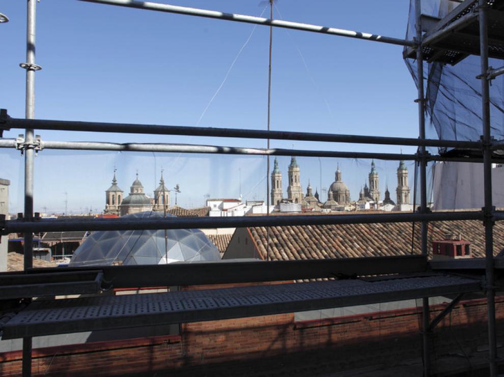 Visita a las obras de la Audiencia Provincial