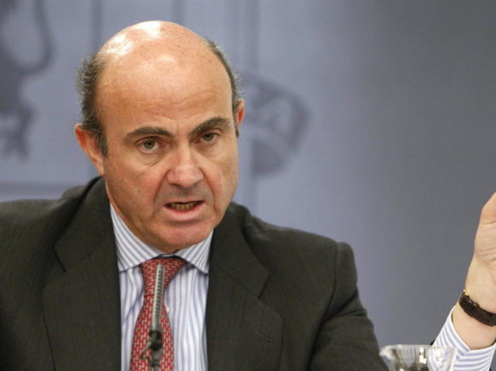 El ministro de Economía, Luis de Guindos