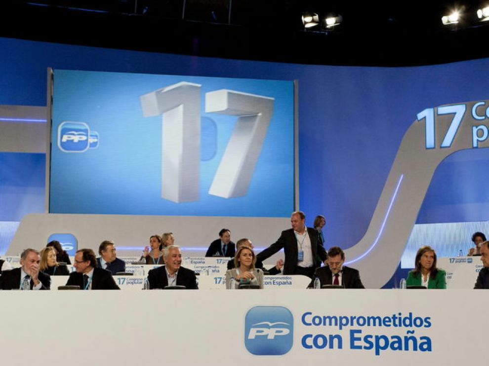 Un momento del Congreso del PP