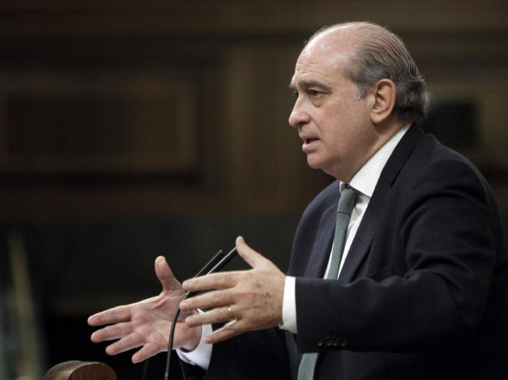 El ministro del Interior, Jorge Fernández Díaz