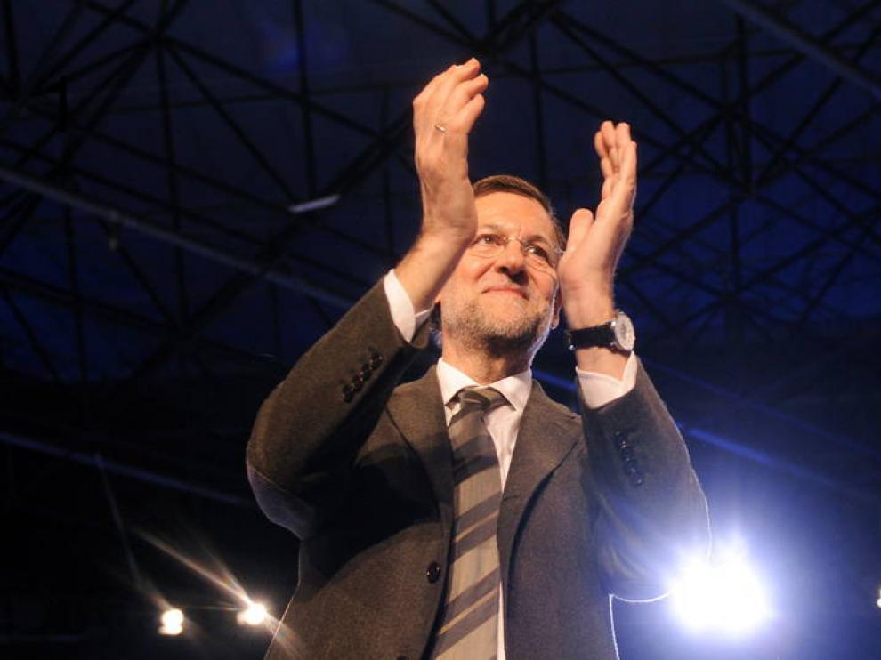 El líder del PP, Mariano Rajoy