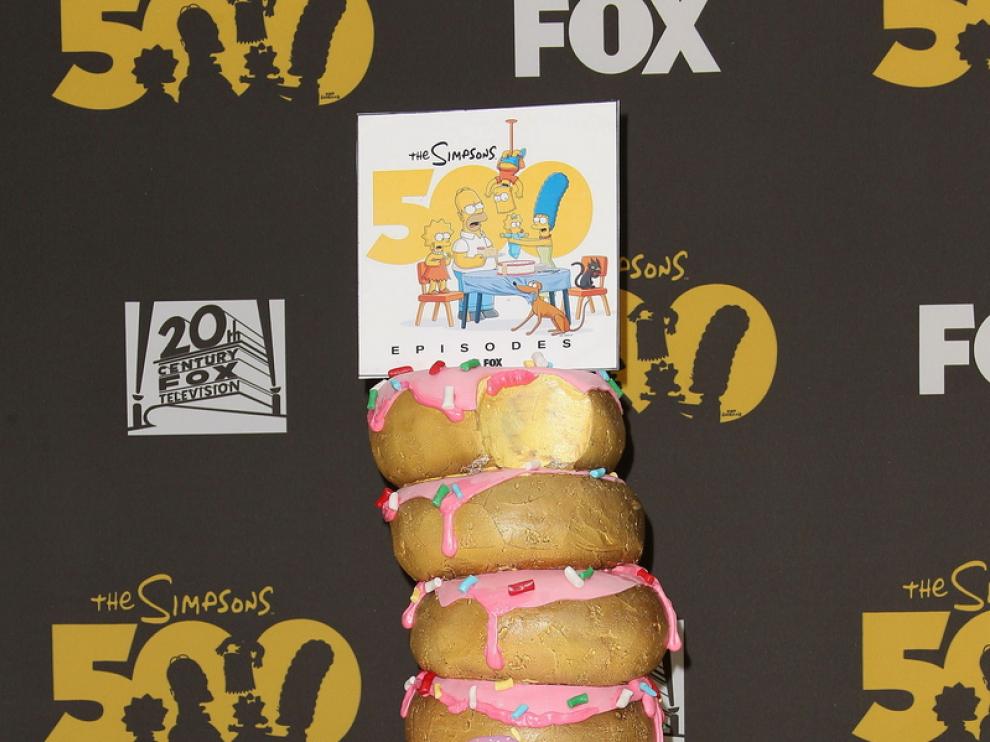 Tarta de rosquillas para celebrar los 500 episodios