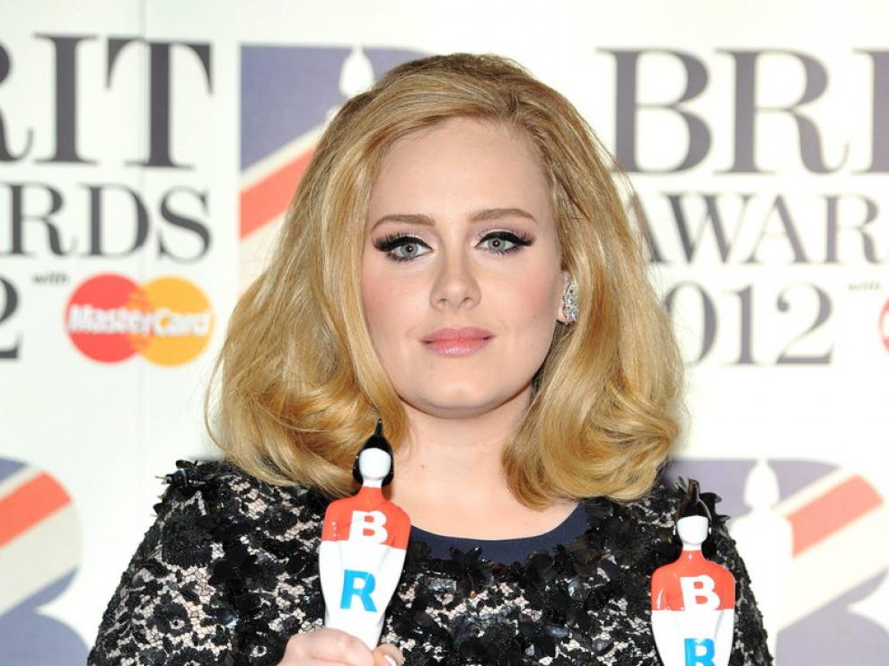 La cantante Adele