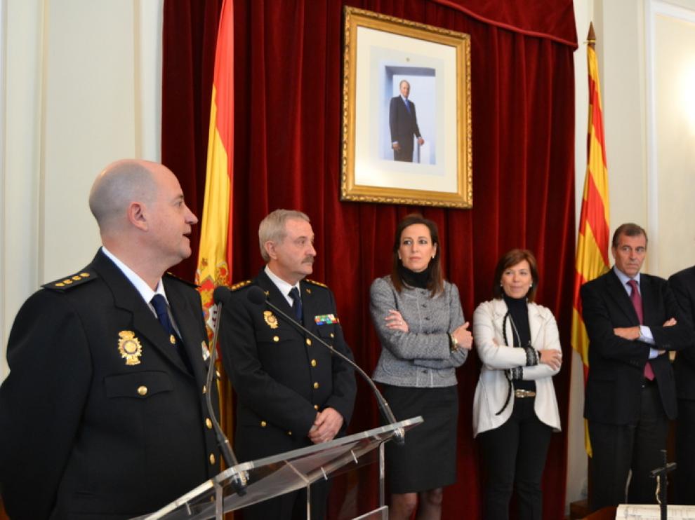Toma de posesión del nuevo Comisario, acto presidido por la Subdelegada del Gobierno