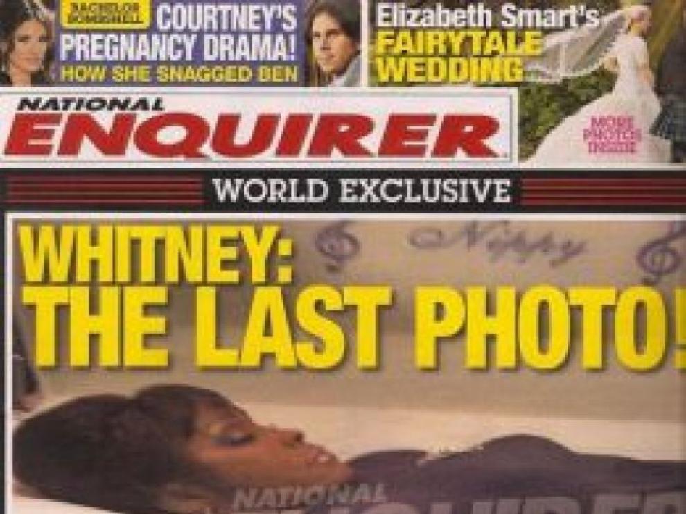 La última foto de Whitney Houston