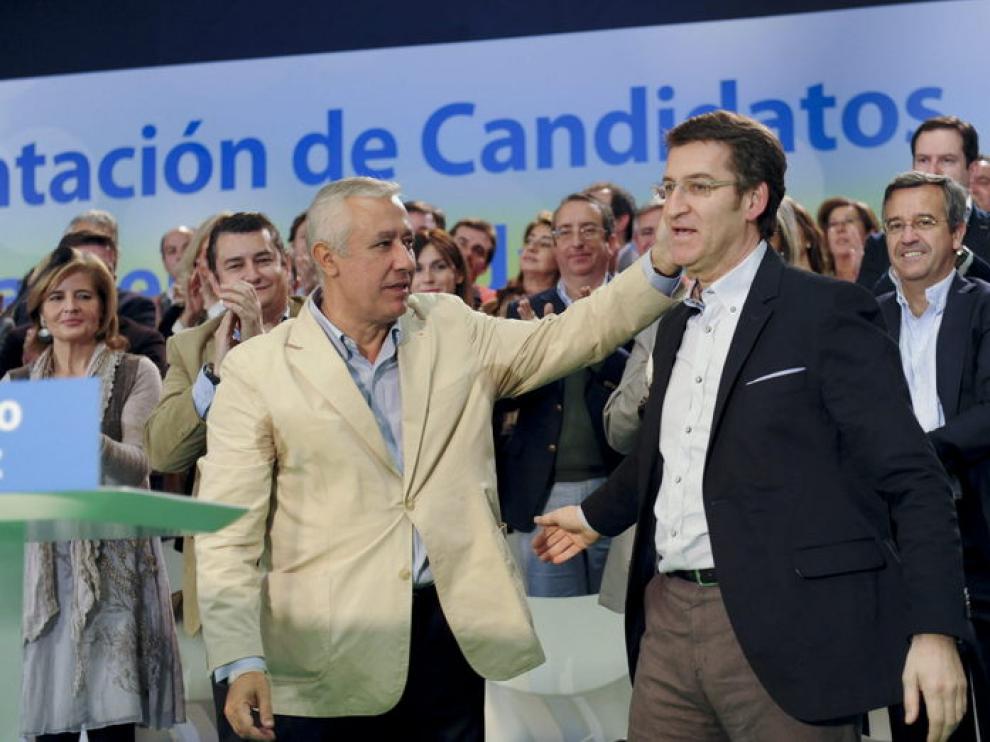 Javier Arenas y Alberto Nuñez-Feijoó
