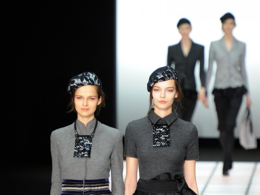 Desfile de Giorgio Armani en Milán