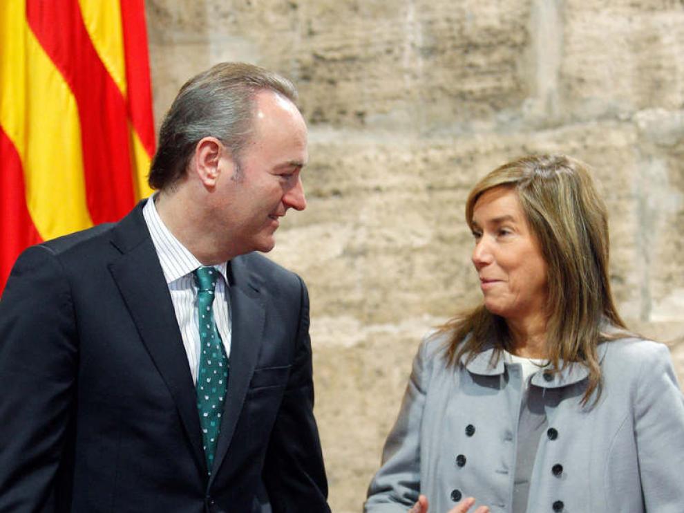 Alberto Fabra y Ana Mato