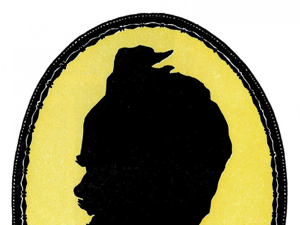 Ilustración del dibujante Thorsten del escritor August Strindberg