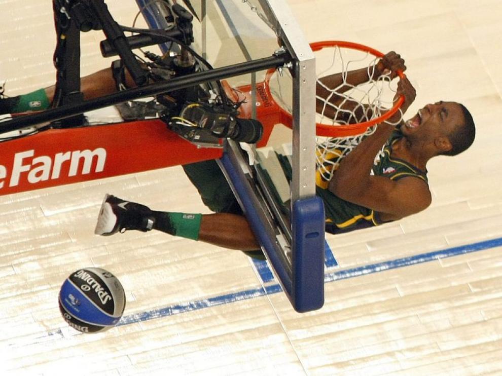 Evans, durante su actuación