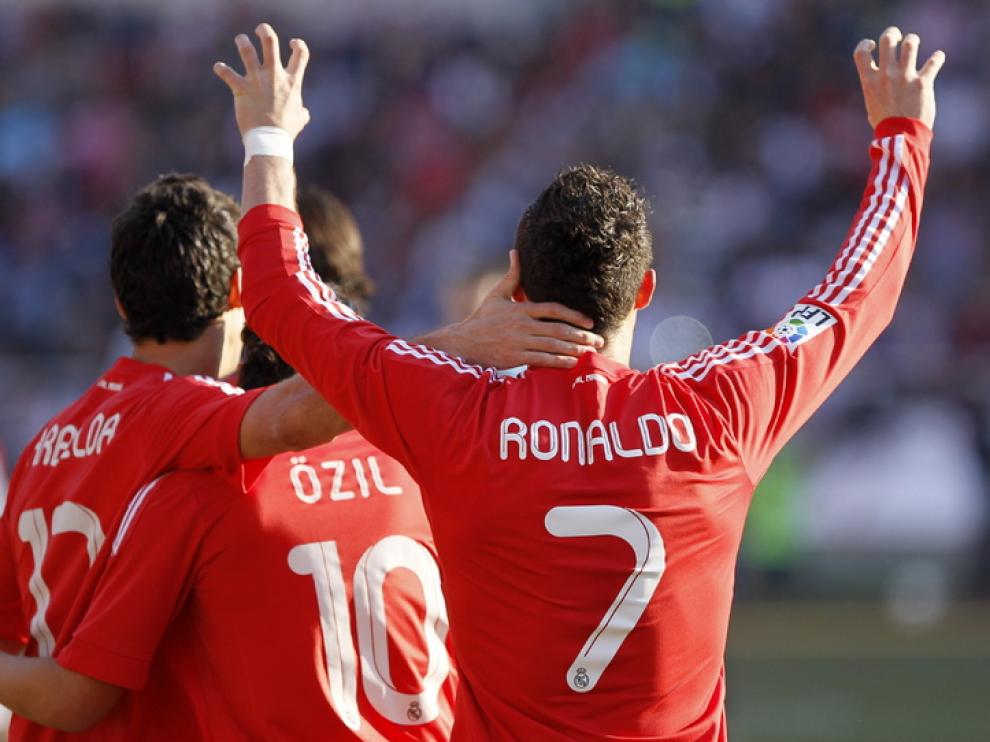 Ronaldo celebra su tanto