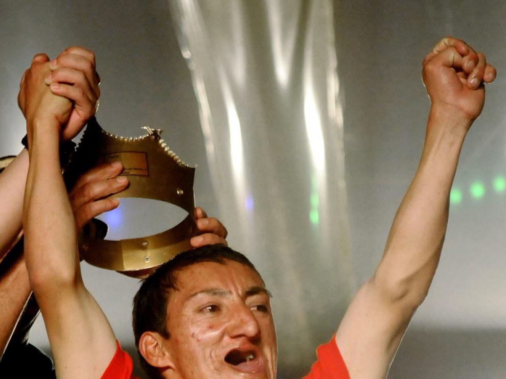 El ganador del Tercer Reinado del Feo, Héctor Jesús Gallo.