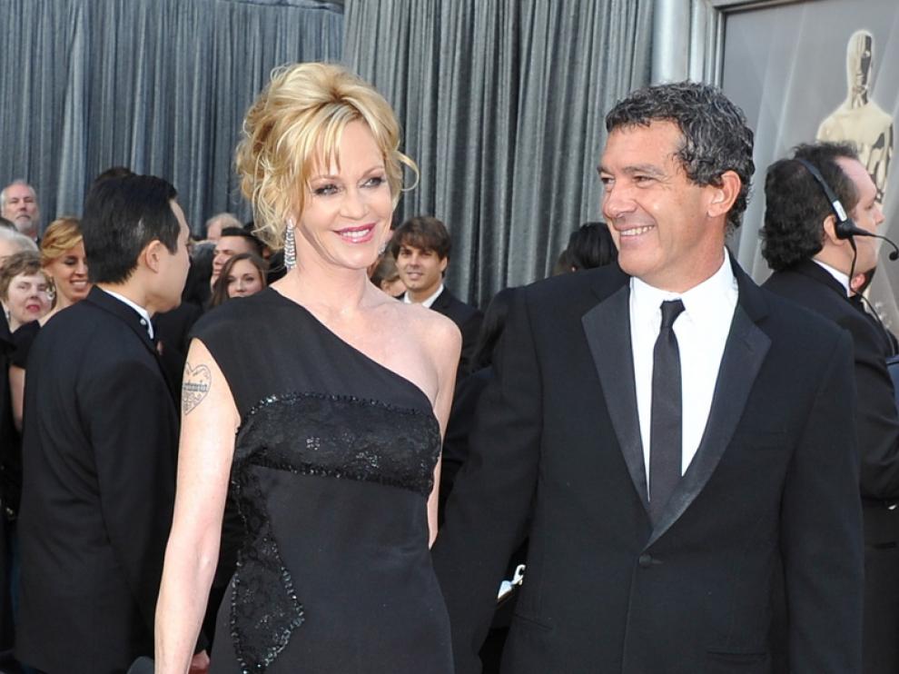 Antonio Banderas y Melanie Griffith