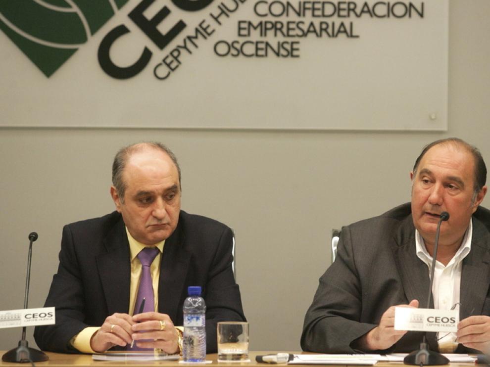 Rueda de prensa de Asaja y Ceos por la sequía