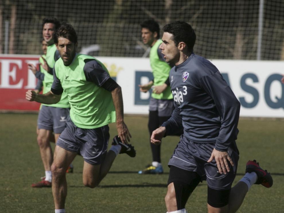 Entrenamiento del Huesca