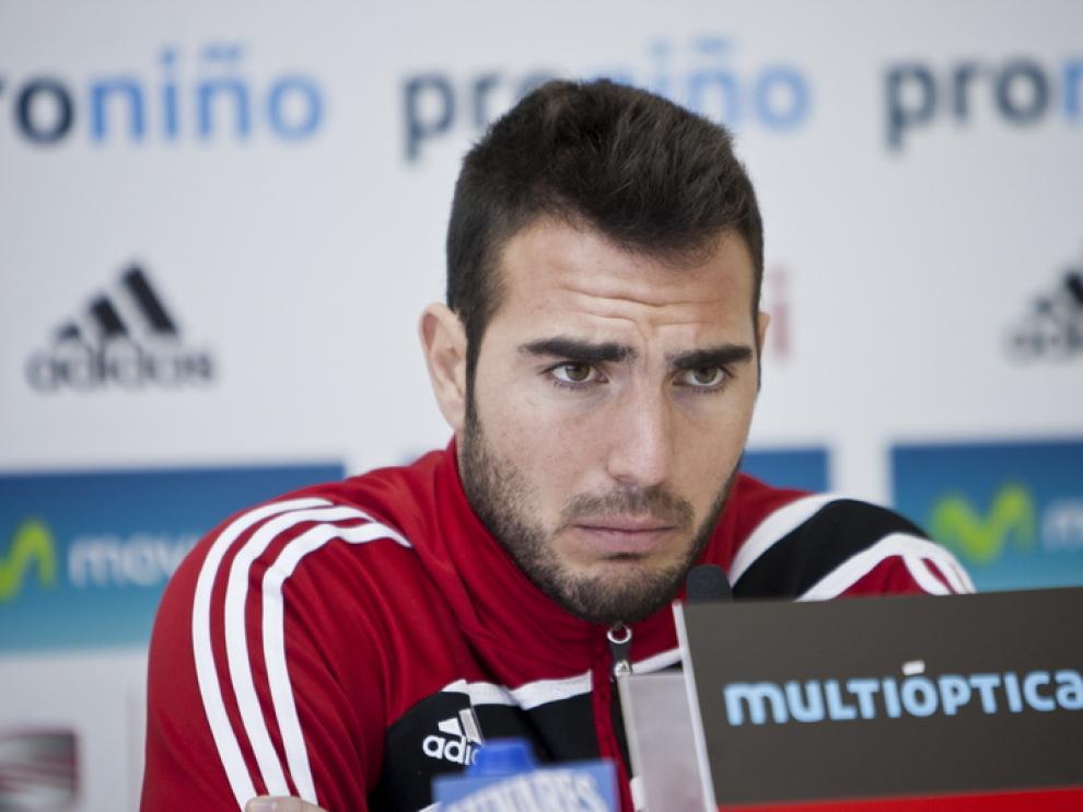 Roberto, portero del Zaragoza