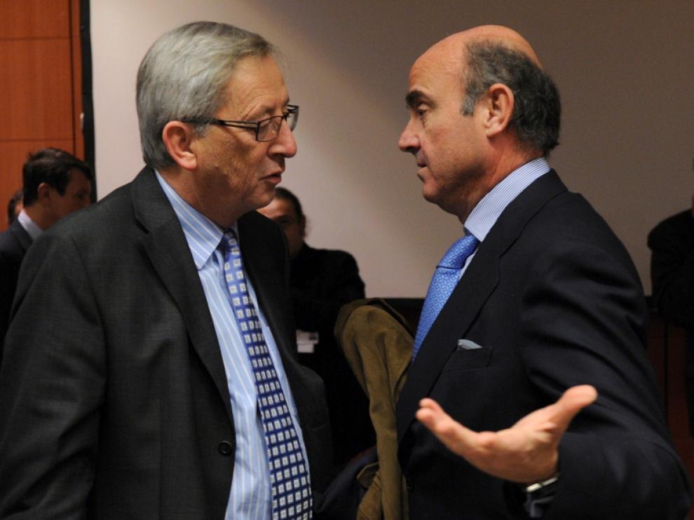 De Guindos, en una reunión del Eurogrupo