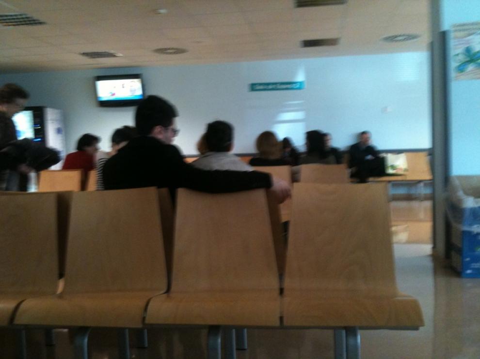 Sala de espera del Miguel Servet