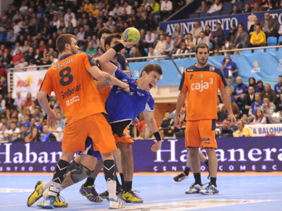 Partido del Caja3 Aragón.