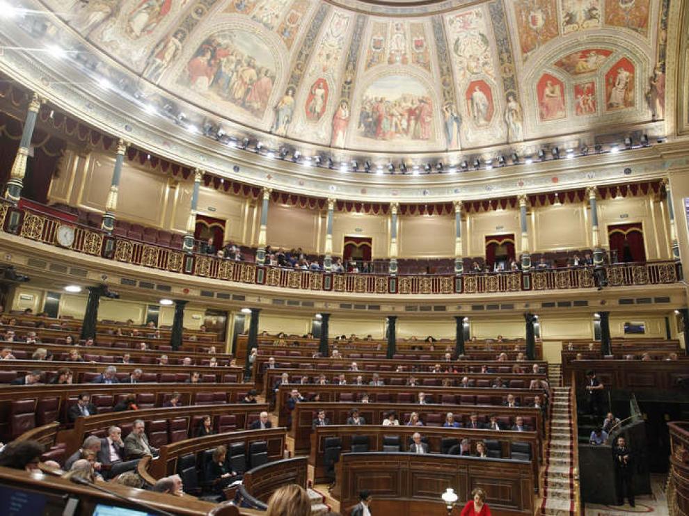 Vista general del Congreso de los Diputados