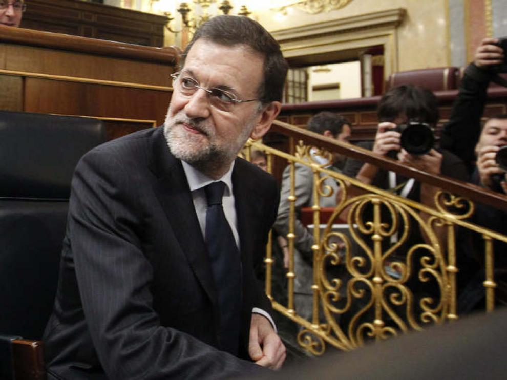 Mariano Rajoy en el Congreso