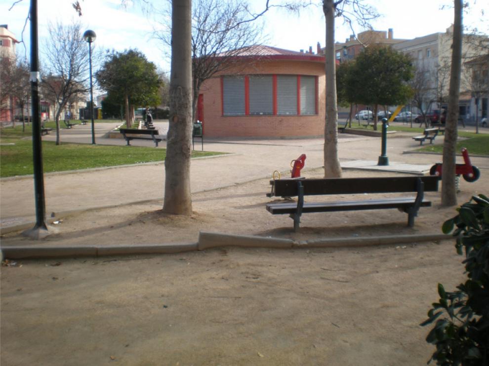 Quiosco que sale a concurso en Valdefierro