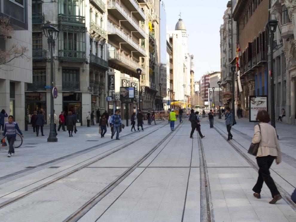 Obras del tranvía