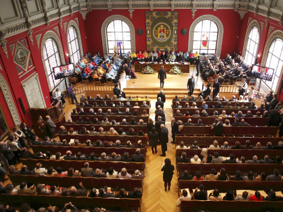 Celebaración de San Braulio en el Paraninfo