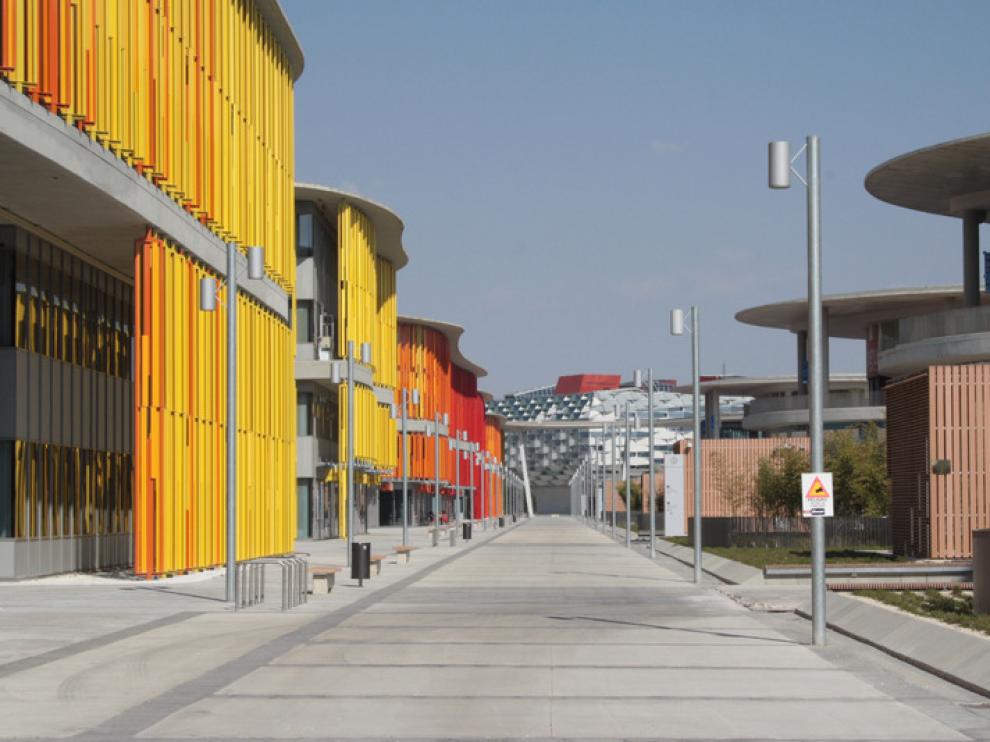 Aspecto actual del recinto Expo