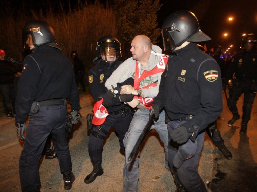 Juan Urdániz, de CC. OO., detenido por la Policía