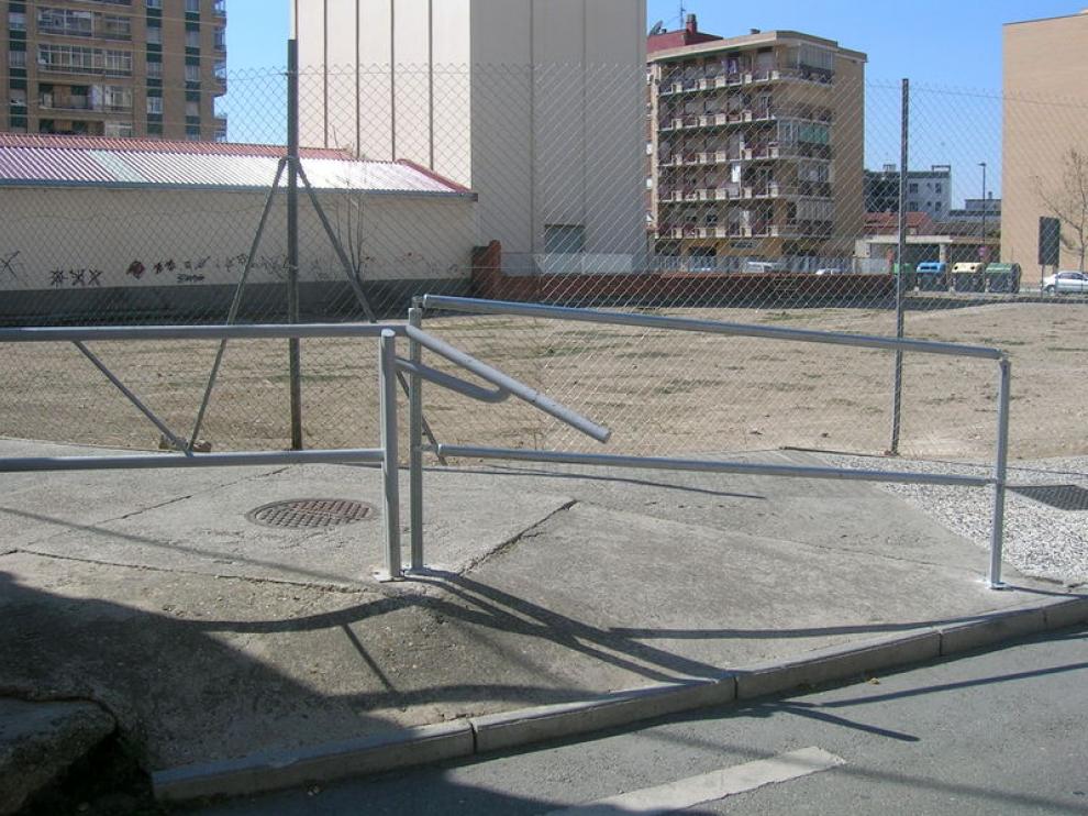 El solar que debería haber sido rehabilitado.