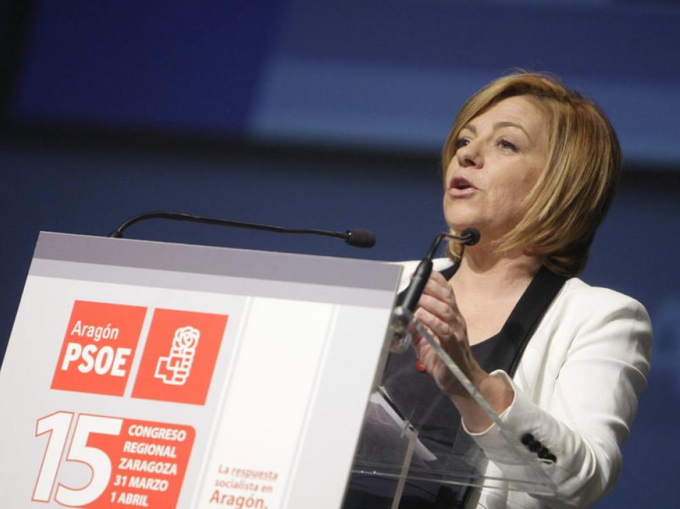 Valenciano habla en el congreso del PSOE