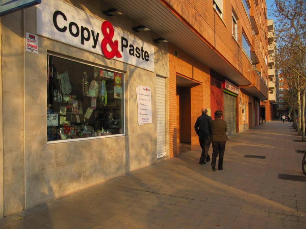 Copy&Paste, en la calle Aguarón, punto de recogida