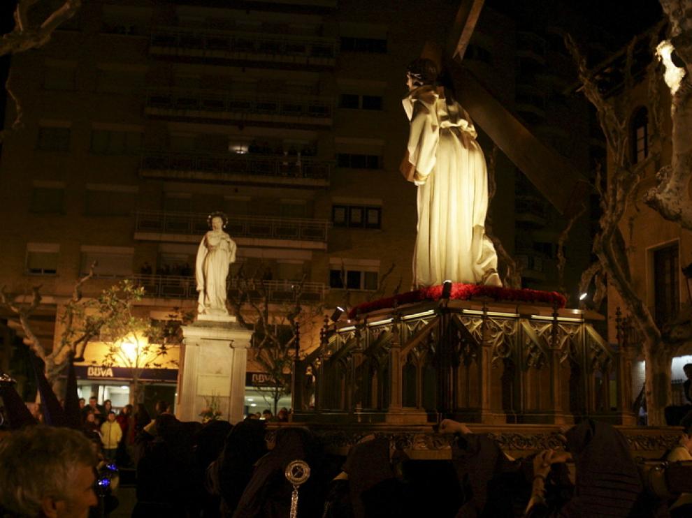 Procesión del Encuentro en Huesca
