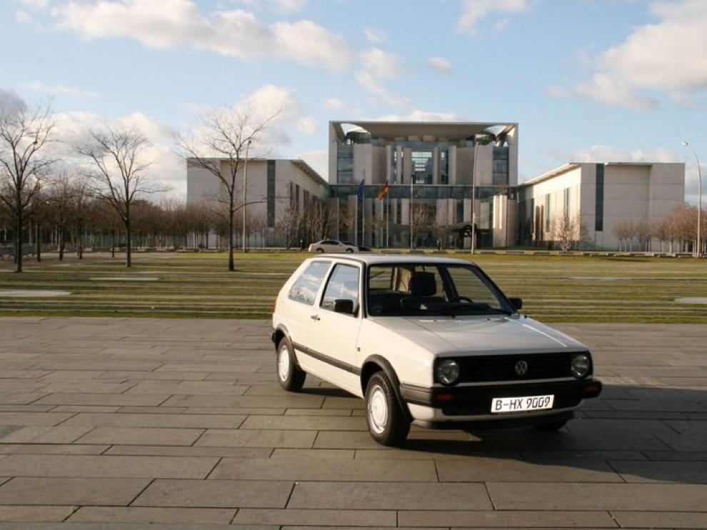 Es un Golf II de Volkswagen
