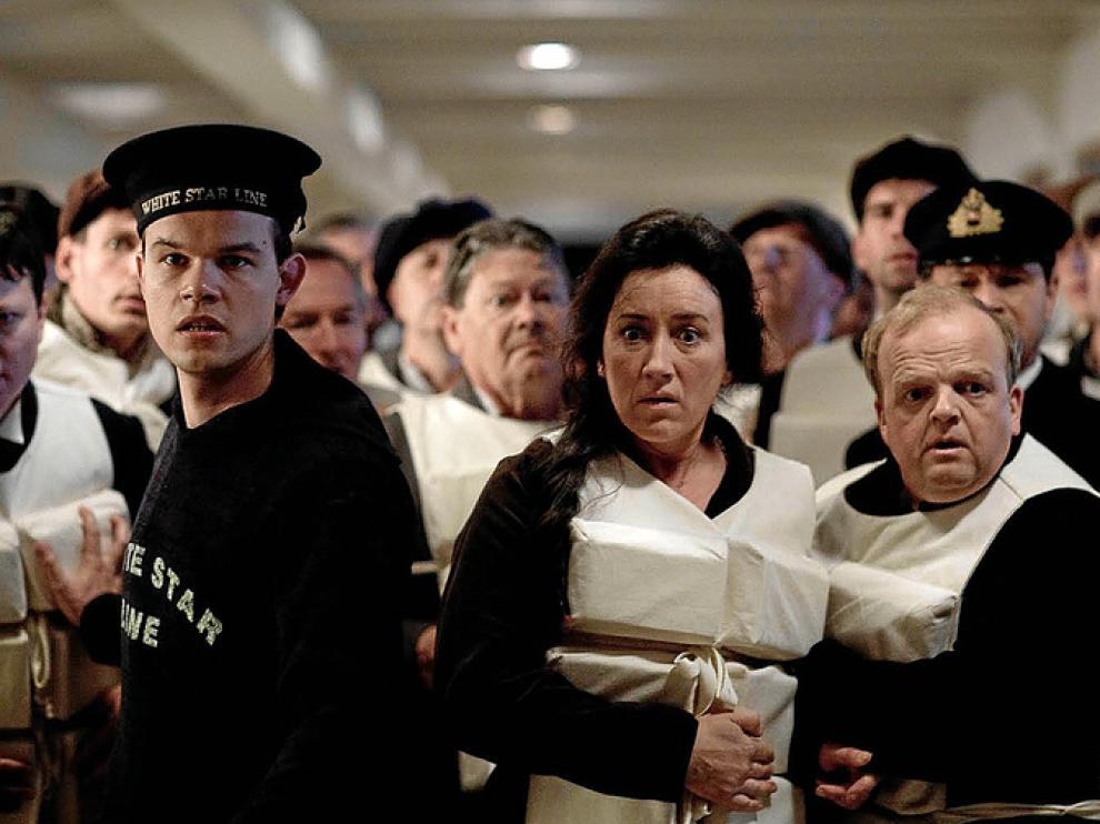 Un fotograma de la miniserie sobre el 'Titanic' que estrena Antena 3.