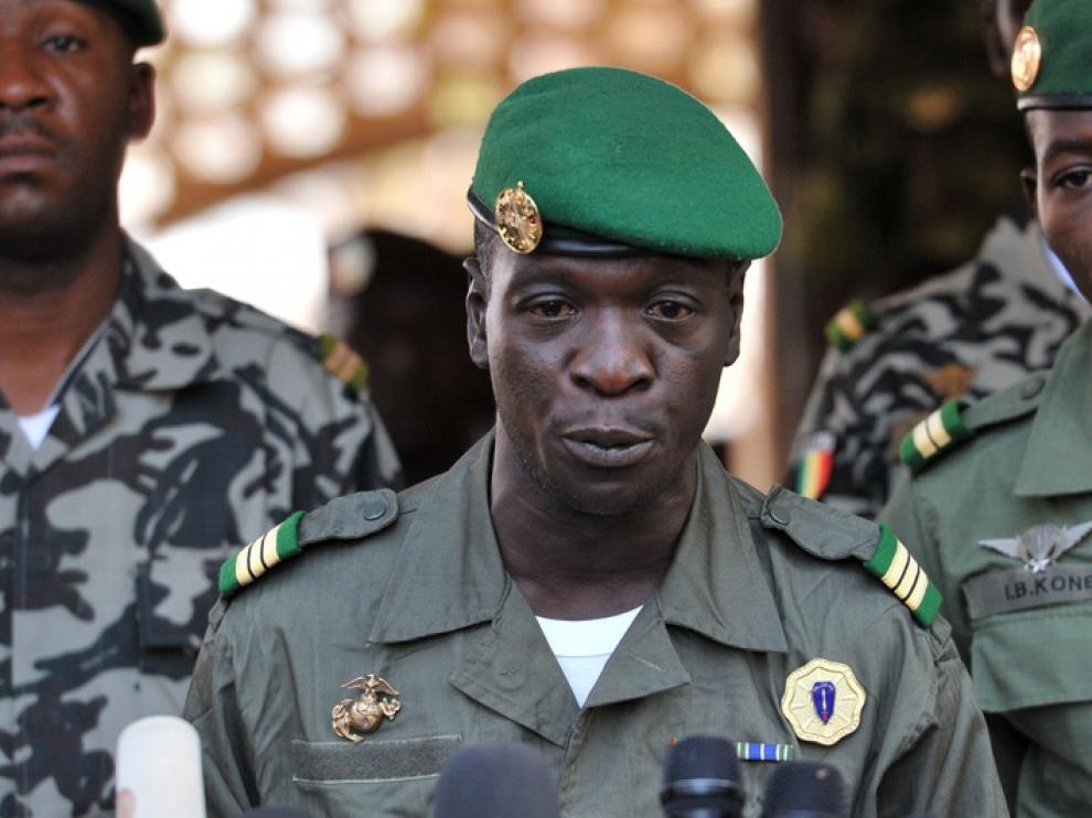 El jefe de la junta militar, el capital Amadou Haya Sanogo