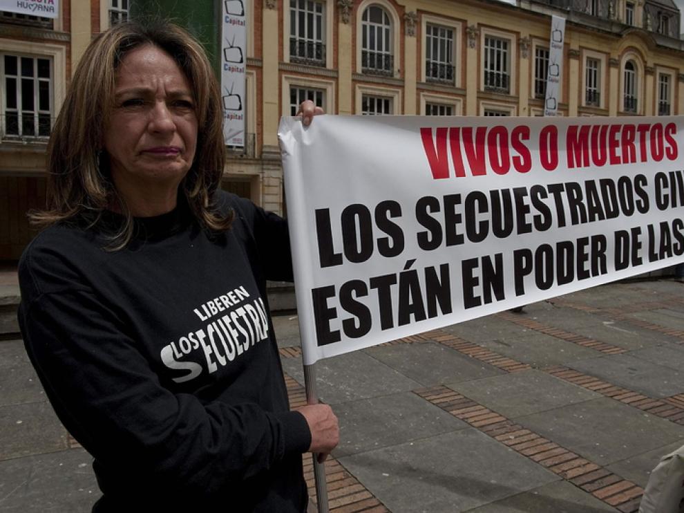 Familiares de secuestrados piden su liberación