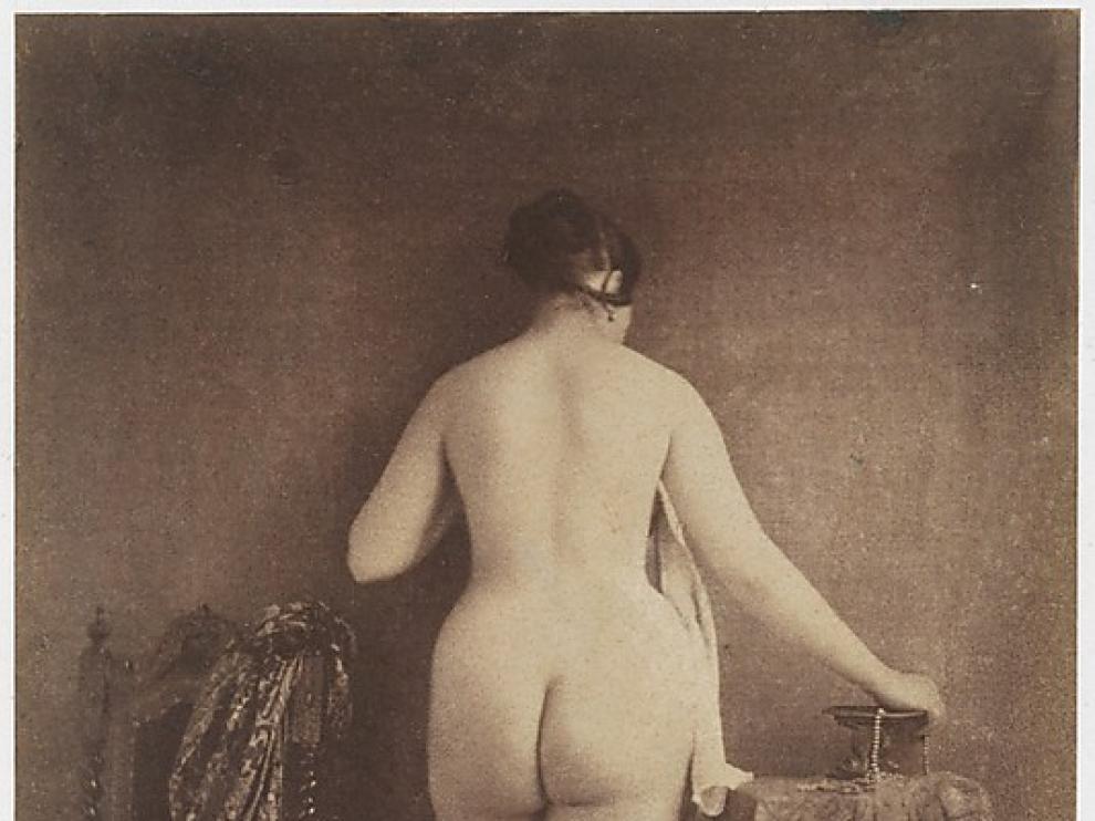 Una de las imágenes de la exposición 'Desnudo ante la cámara'.