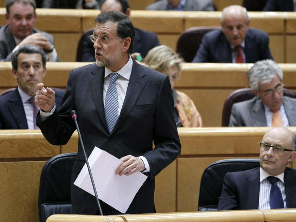 Rajoy en el Senado