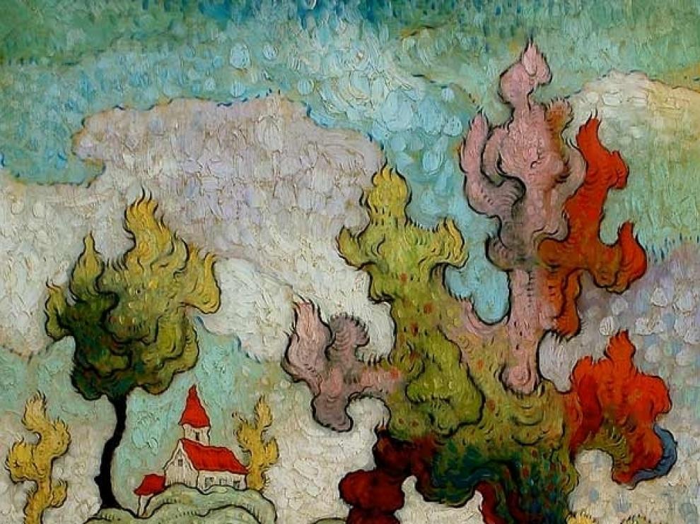 Una de las obras expuestas de Mark Briscoe