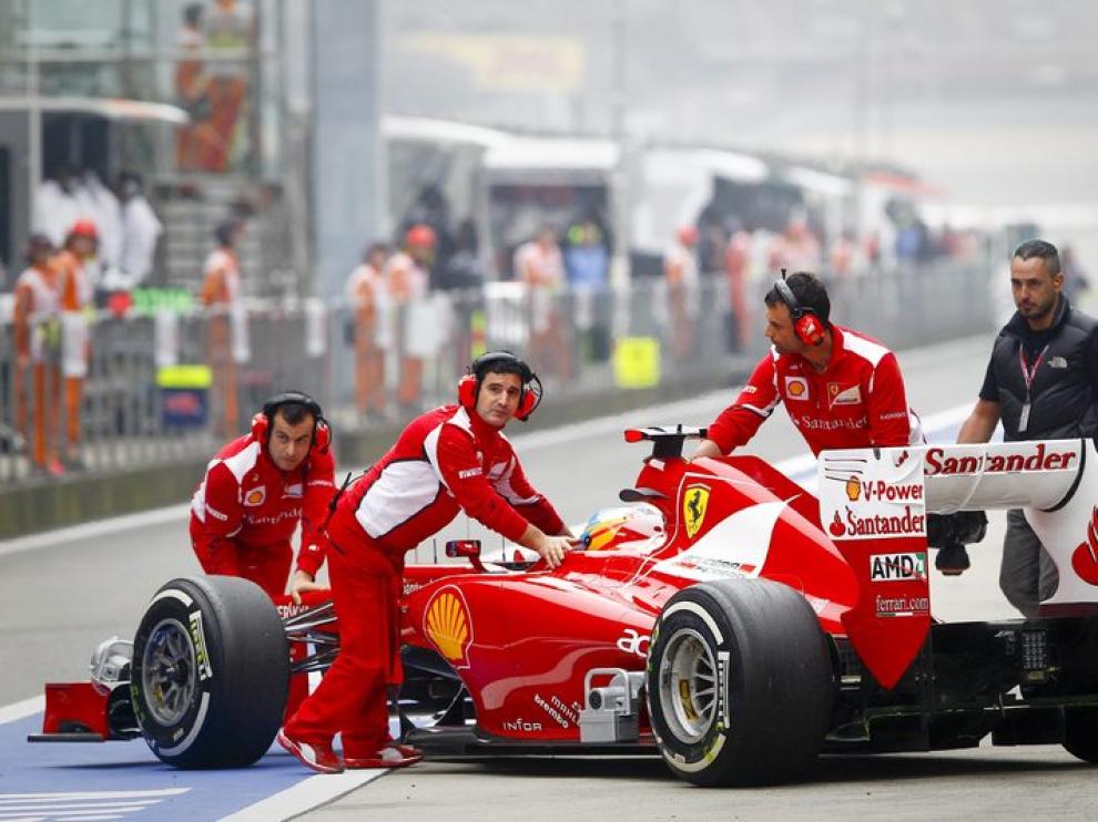 Alonso, en el GP de China