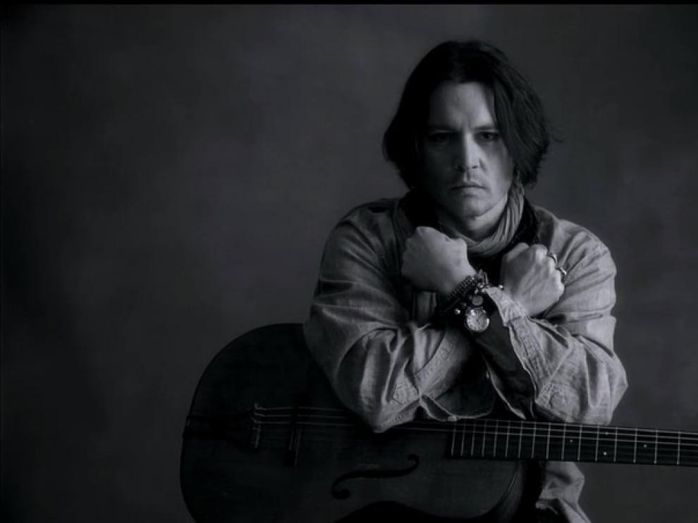 Johnny Depp.Foto de archivo.