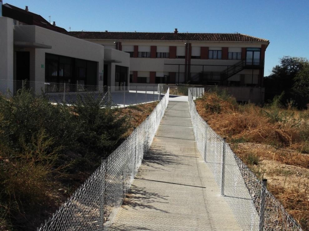 Estado actual del patio