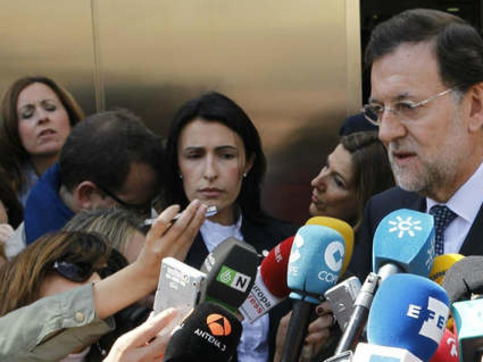Visita de Rajoy al Rey