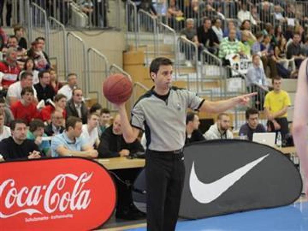 Carlos Peruga en el campeonato de Mannheim