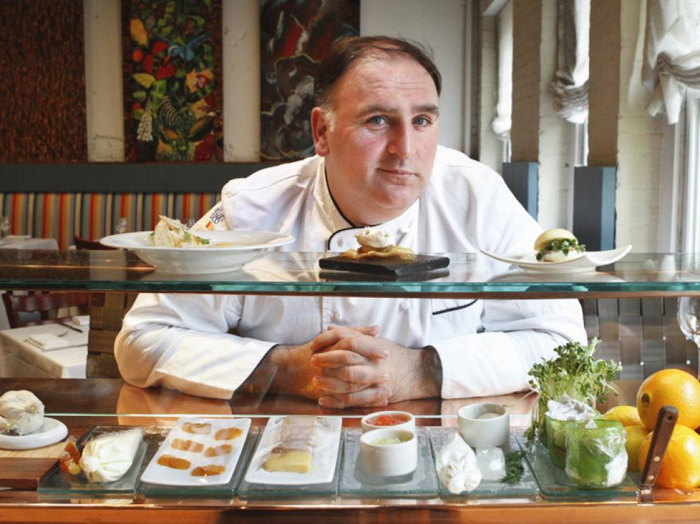 El cocinero español José Andrés