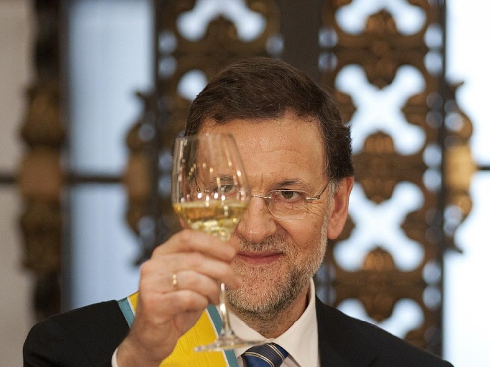 El presidente español durante su visita a México