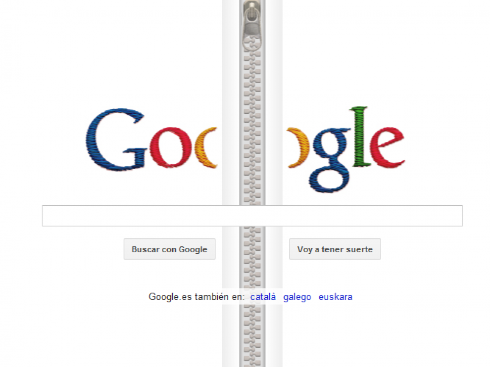Doodle de Google homenaje a Gideon Sundback